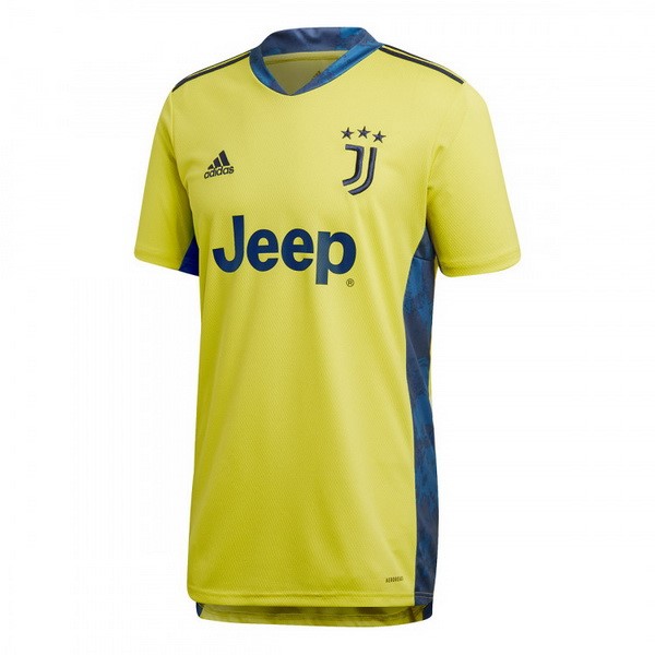 Camiseta Juventus Replica Primera Ropa Portero 2020/21 Amarillo